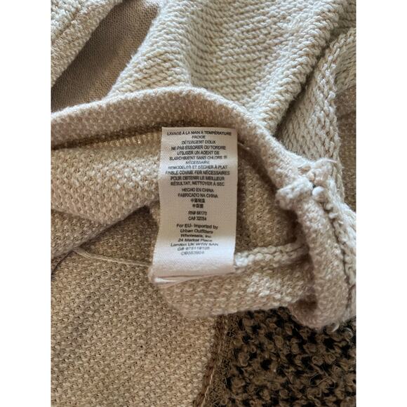 Free People | Pop That Collar Pullover Jumper Camel Color Size L - Picture 6 of 9